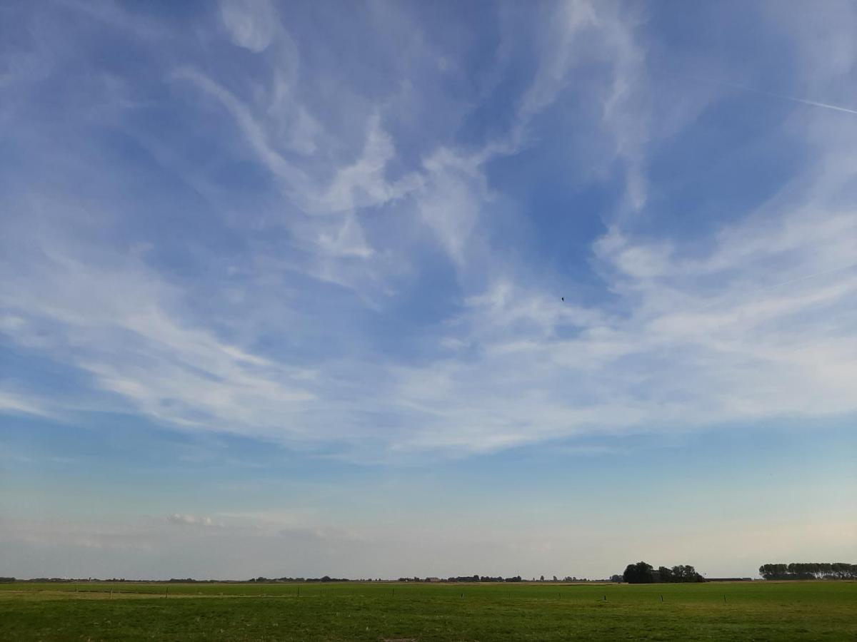 Glamping De Vrije Wind, Tentverhuur Houwerzijl ภายนอก รูปภาพ