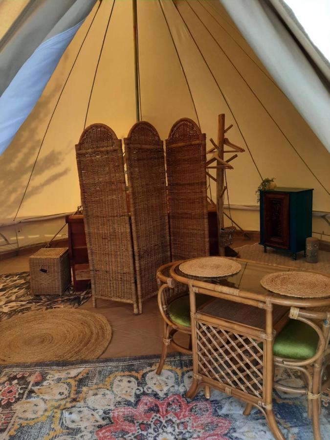 Glamping De Vrije Wind, Tentverhuur Houwerzijl ภายนอก รูปภาพ