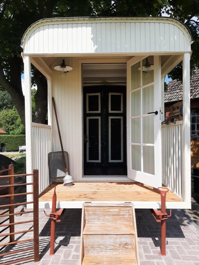 Glamping De Vrije Wind, Tentverhuur Houwerzijl ภายนอก รูปภาพ